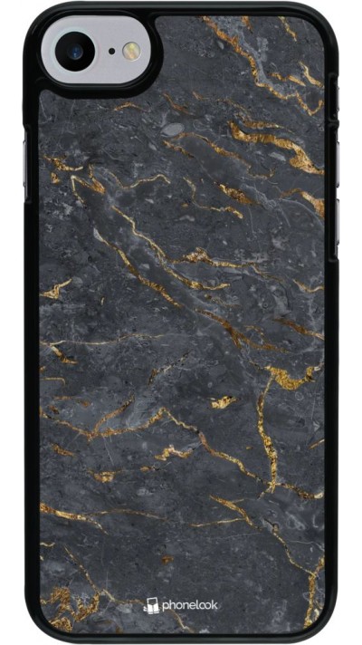 Hülle iPhone 7 / 8 / SE (2020, 2022) - Grey Gold Marble
