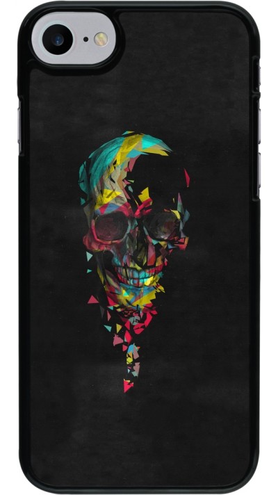 iPhone 7 / 8 / SE (2020, 2022) Case Hülle - Halloween 22 colored skull