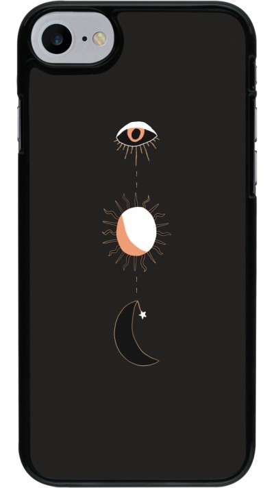 iPhone 7 / 8 / SE (2020, 2022) Case Hülle - Halloween 22 eye sun moon