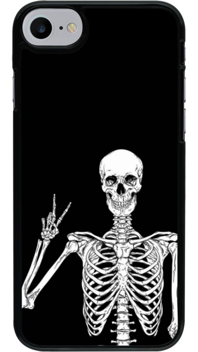 iPhone 7 / 8 / SE (2020, 2022) Case Hülle - Halloween 2023 peace skeleton