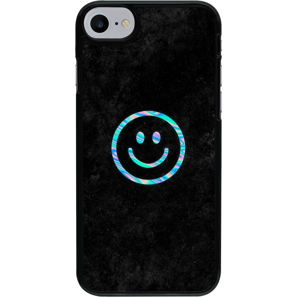 iPhone 7 / 8 / SE (2020, 2022) Case Hülle - Happy smiley irisirt