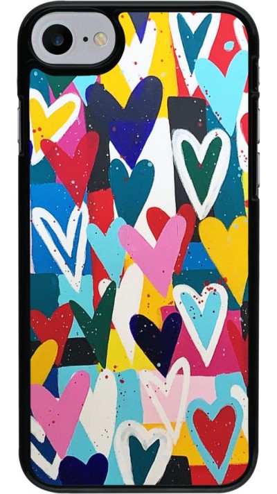 Coque iPhone 7 / 8 / SE (2020, 2022) - Joyful Hearts