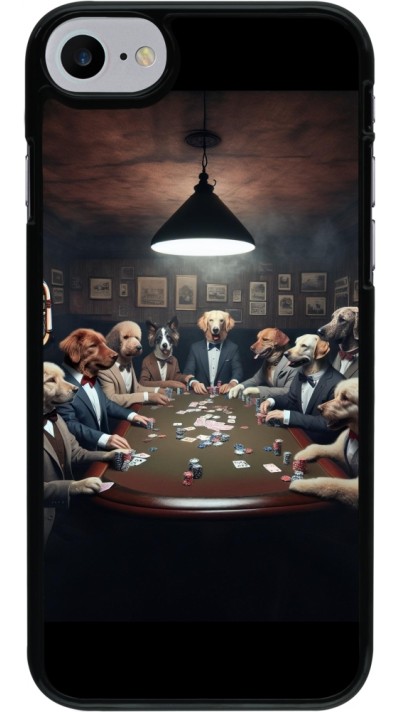 Coque iPhone 7 / 8 / SE (2020, 2022) - Les pokerdogs