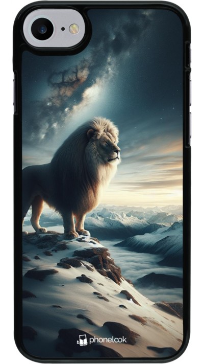 Coque iPhone 7 / 8 / SE (2020, 2022) - Le lion blanc