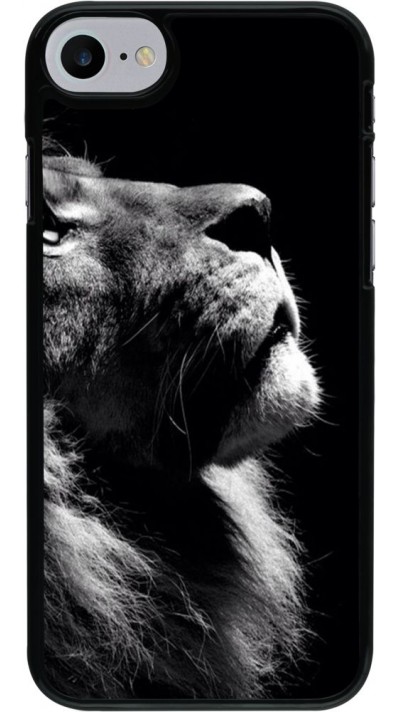 Coque iPhone 7 / 8 / SE (2020, 2022) - Lion looking up