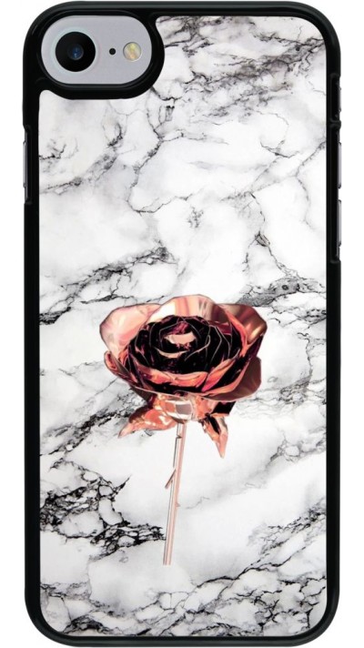 Hülle iPhone 7 / 8 / SE (2020, 2022) - Marble Rose Gold