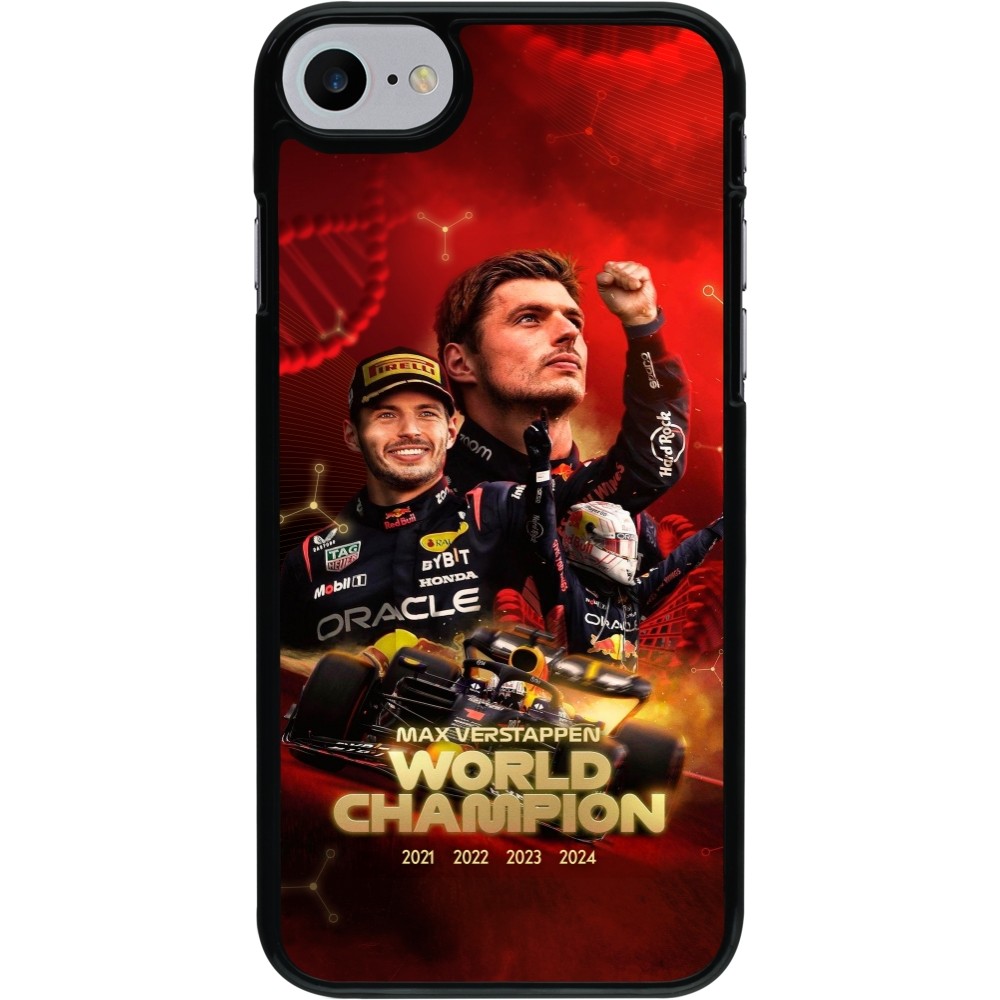 iPhone 7 / 8 / SE (2020, 2022) Case Hülle - Max Verstappen Champion 2023