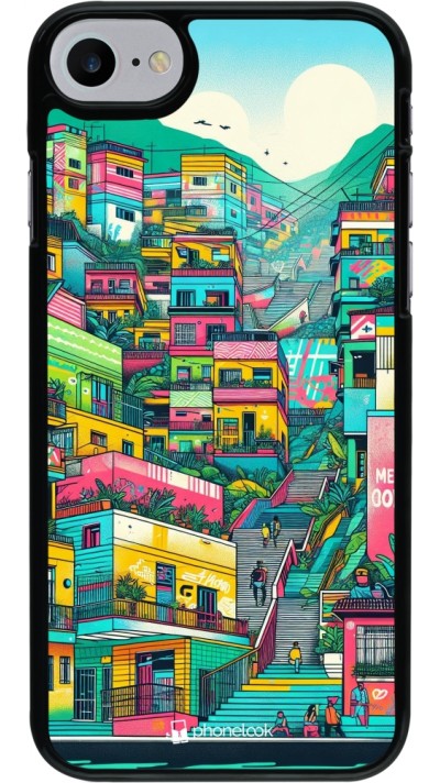 iPhone 7 / 8 / SE (2020, 2022) Case Hülle - Medellin Comuna 13 Kunst
