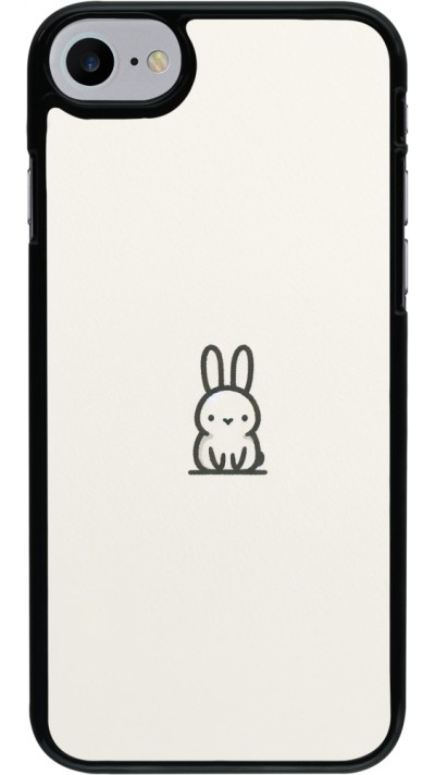 Coque iPhone 7 / 8 / SE (2020, 2022) - Minimal bunny cutie