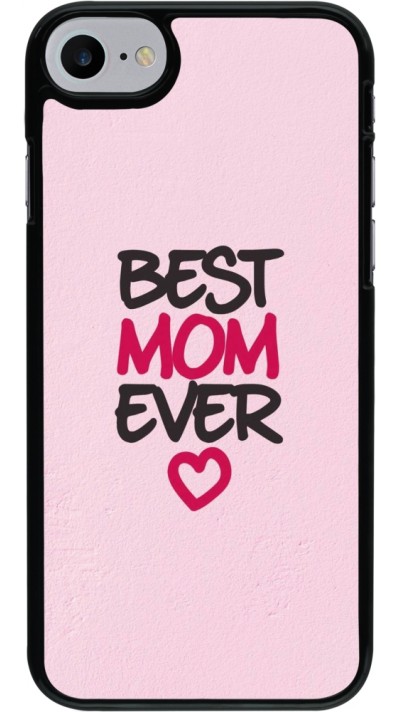 Coque iPhone 7 / 8 / SE (2020, 2022) - Mom 2023 best Mom ever pink