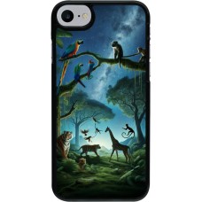 Coque iPhone 7 / 8 / SE (2020, 2022) - Paradis des animaux exotiques
