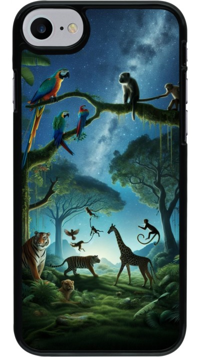Coque iPhone 7 / 8 / SE (2020, 2022) - Paradis des animaux exotiques