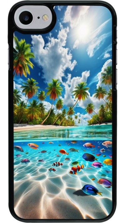 Coque iPhone 7 / 8 / SE (2020, 2022) - Plage Paradis