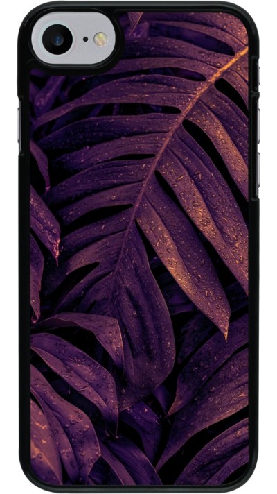 Coque iPhone 7 / 8 / SE (2020, 2022) - Purple Light Leaves