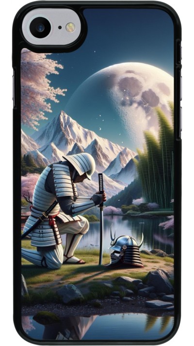iPhone 7 / 8 / SE (2020, 2022) Case Hülle - Samurai Katana Mond