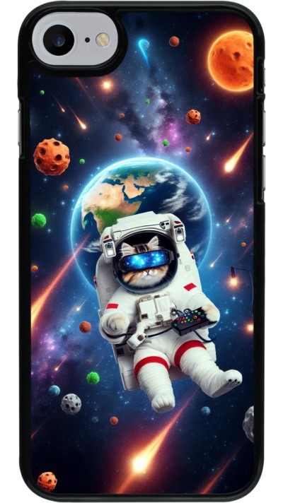 iPhone 7 / 8 / SE (2020, 2022) Case Hülle - VR SpaceCat Odyssee