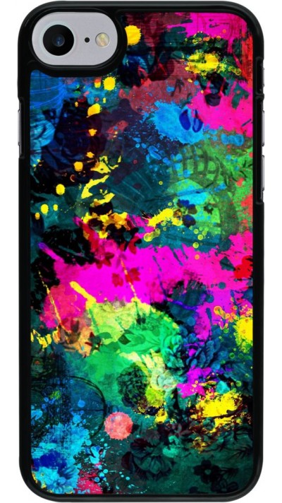 Coque iPhone 7 / 8 / SE (2020, 2022) - splash paint