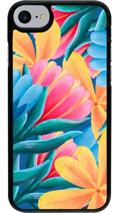 Coque iPhone 7 / 8 / SE (2020, 2022) - Spring 23 colorful flowers