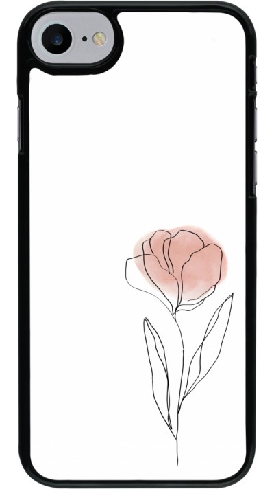 iPhone 7 / 8 / SE (2020, 2022) Case Hülle - Spring 23 minimalist flower