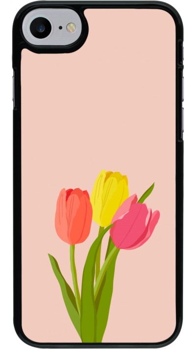 iPhone 7 / 8 / SE (2020, 2022) Case Hülle - Spring 23 tulip trio