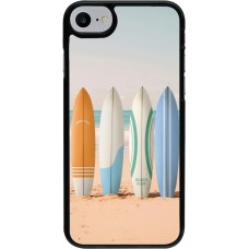 iPhone 7 / 8 / SE (2020, 2022) Case Hülle - Summer surfboard 2025