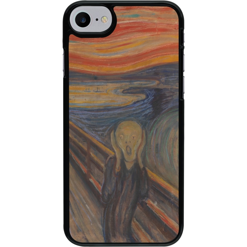 iPhone 7 / 8 / SE (2020, 2022) Case Hülle - Kunstbild - Der Schrei - Edvard Munch