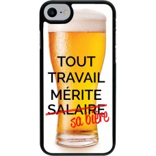 Coque iPhone 7 / 8 / SE (2020, 2022) - Tout travail mérite sa bière