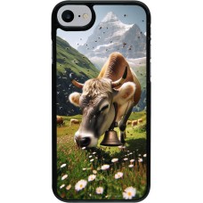 Coque iPhone 7 / 8 / SE (2020, 2022) - Vache montagne Valais