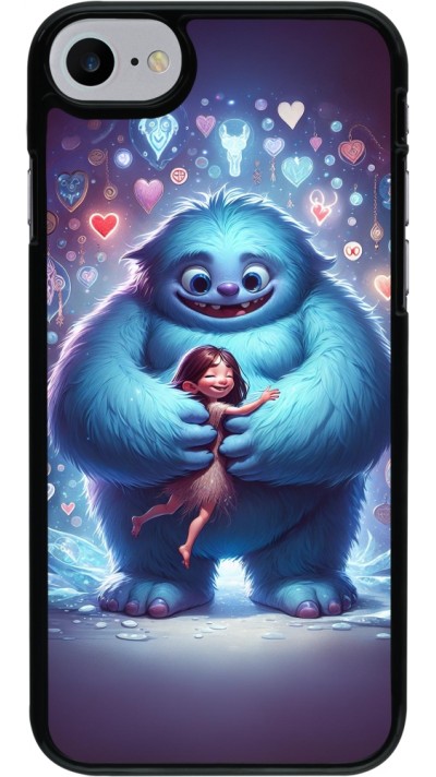 Coque iPhone 7 / 8 / SE (2020, 2022) - Valentine 2024 Fluffy Love