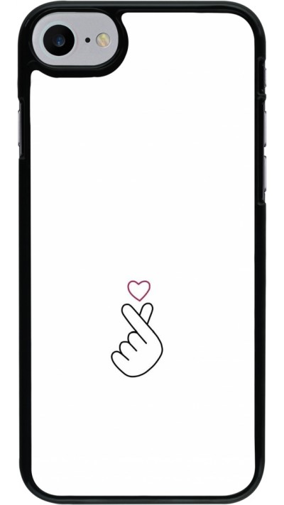 Coque iPhone 7 / 8 / SE (2020, 2022) - Valentine 2024 heart by Millennials