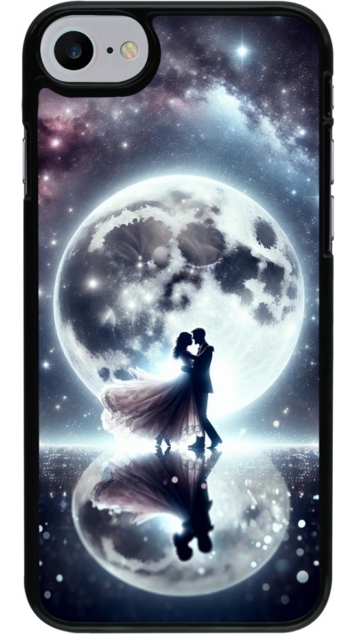 Coque iPhone 7 / 8 / SE (2020, 2022) - Valentine 2024 Love under the moon