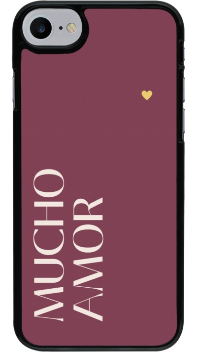 Coque iPhone 7 / 8 / SE (2020, 2022) - Valentine 2024 mucho amor rosado