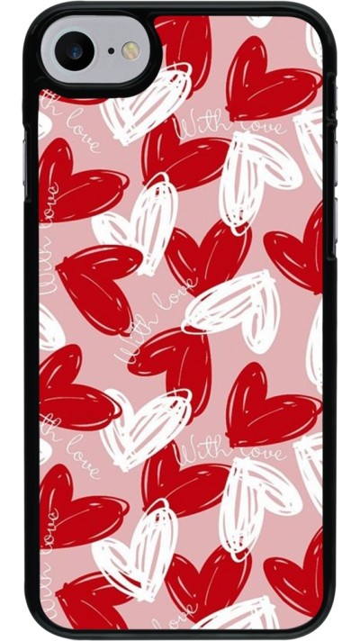 iPhone 7 / 8 / SE (2020, 2022) Case Hülle - Valentine 2024 with love heart