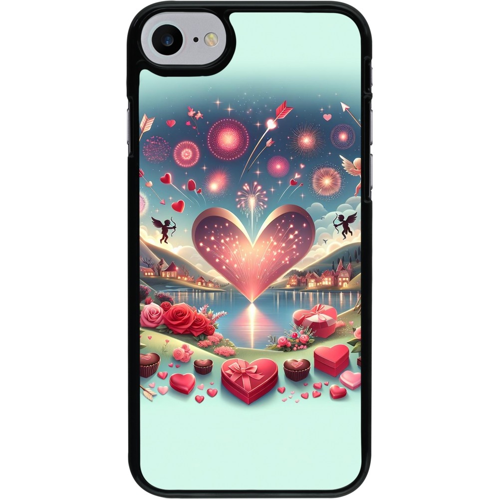 iPhone 7 / 8 / SE (2020, 2022) Case Hülle - Valentin 2025 Schick