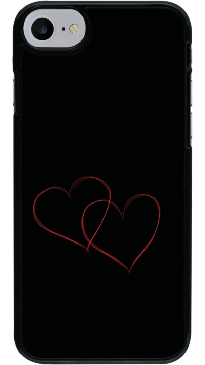Coque iPhone 7 / 8 / SE (2020, 2022) - Valentine 2023 attached heart