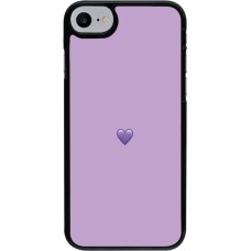 iPhone 7 / 8 / SE (2020, 2022) Case Hülle - Valentine 2023 purpule single heart
