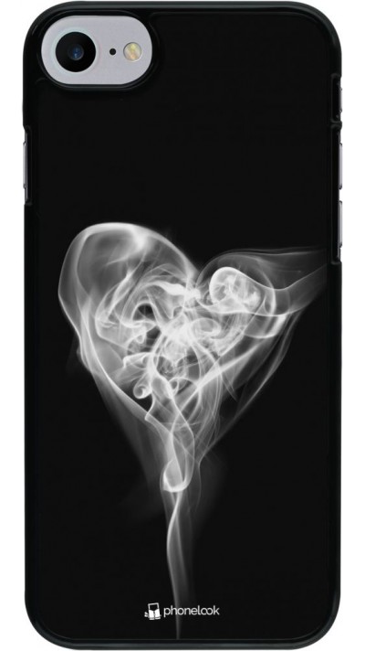 Hülle iPhone 7 / 8 / SE (2020, 2022) - Valentine 2022 Black Smoke