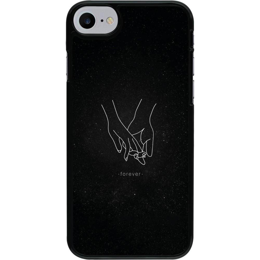 iPhone 7 / 8 / SE (2020, 2022) Case Hülle - Valentine 2023 hands forever