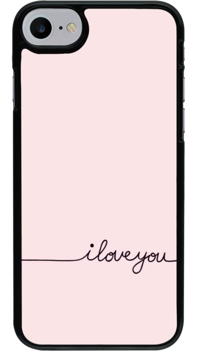 Coque iPhone 7 / 8 / SE (2020, 2022) - Valentine 2023 i love you writing