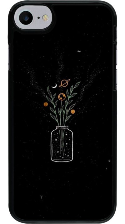 Hülle iPhone 7 / 8 / SE (2020, 2022) - Vase black