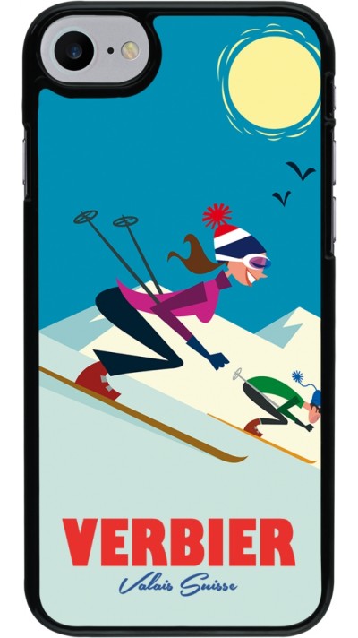 Coque iPhone 7 / 8 / SE (2020, 2022) - Verbier Ski Downhill