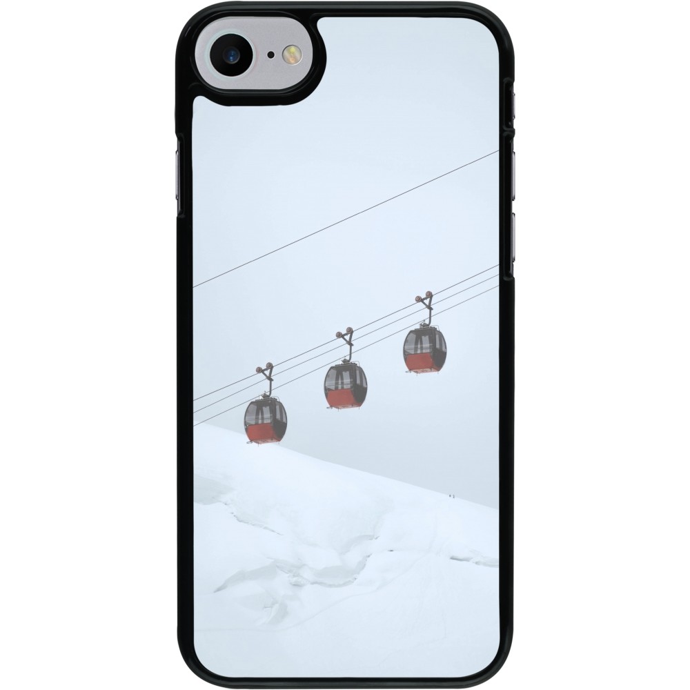 Coque iPhone 7 / 8 / SE (2020, 2022) - Winter 22 ski lift