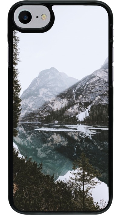 Coque iPhone 7 / 8 / SE (2020, 2022) - Winter 22 snowy mountain and lake