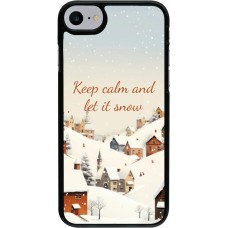 Coque iPhone 7 / 8 / SE (2020, 2022) - Winter 25 Winter Keep calm and let it snow