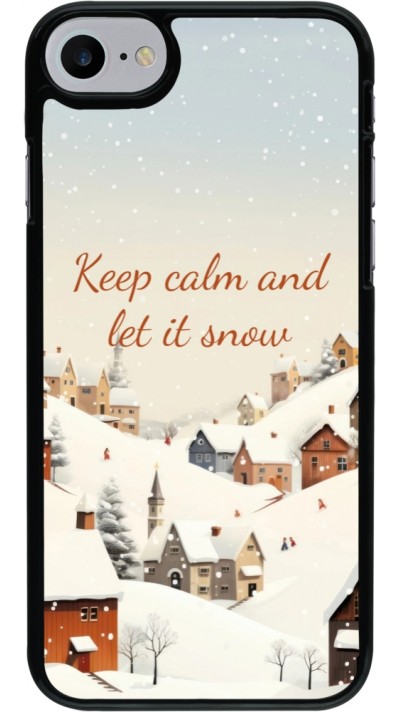 Coque iPhone 7 / 8 / SE (2020, 2022) - Winter 25 Winter Keep calm and let it snow