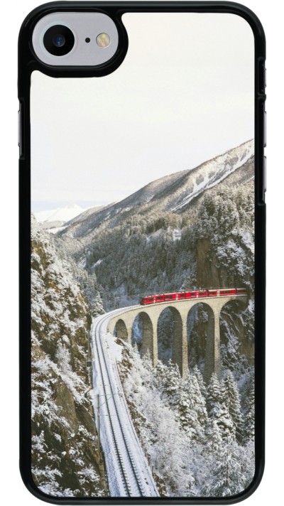 Coque iPhone 7 / 8 / SE (2020, 2022) - Winter 25 Winter polar express