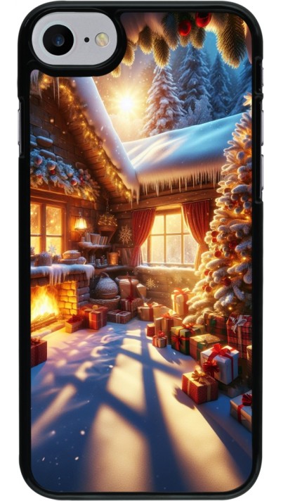 iPhone 7 / 8 / SE (2020, 2022) Case Hülle - Weihnachten Chalet Feerie