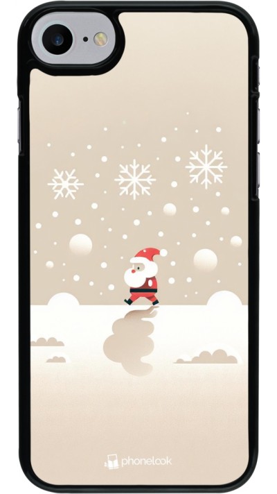 Coque iPhone 7 / 8 / SE (2020, 2022) - Noël 2023 Minimalist Santa