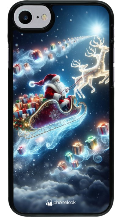 Coque iPhone 7 / 8 / SE (2020, 2022) - Noël 2023 Père Noël enchanté