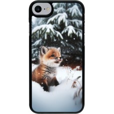 iPhone 7 / 8 / SE (2020, 2022) Case Hülle - Weihnachten 2023 Fuechslein Tanne